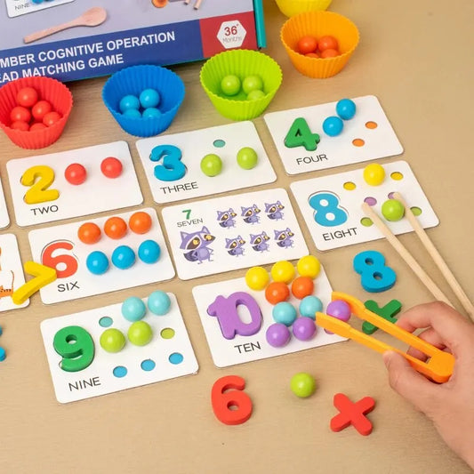 Montessori arithmetic set: an eco-friendly educational toy